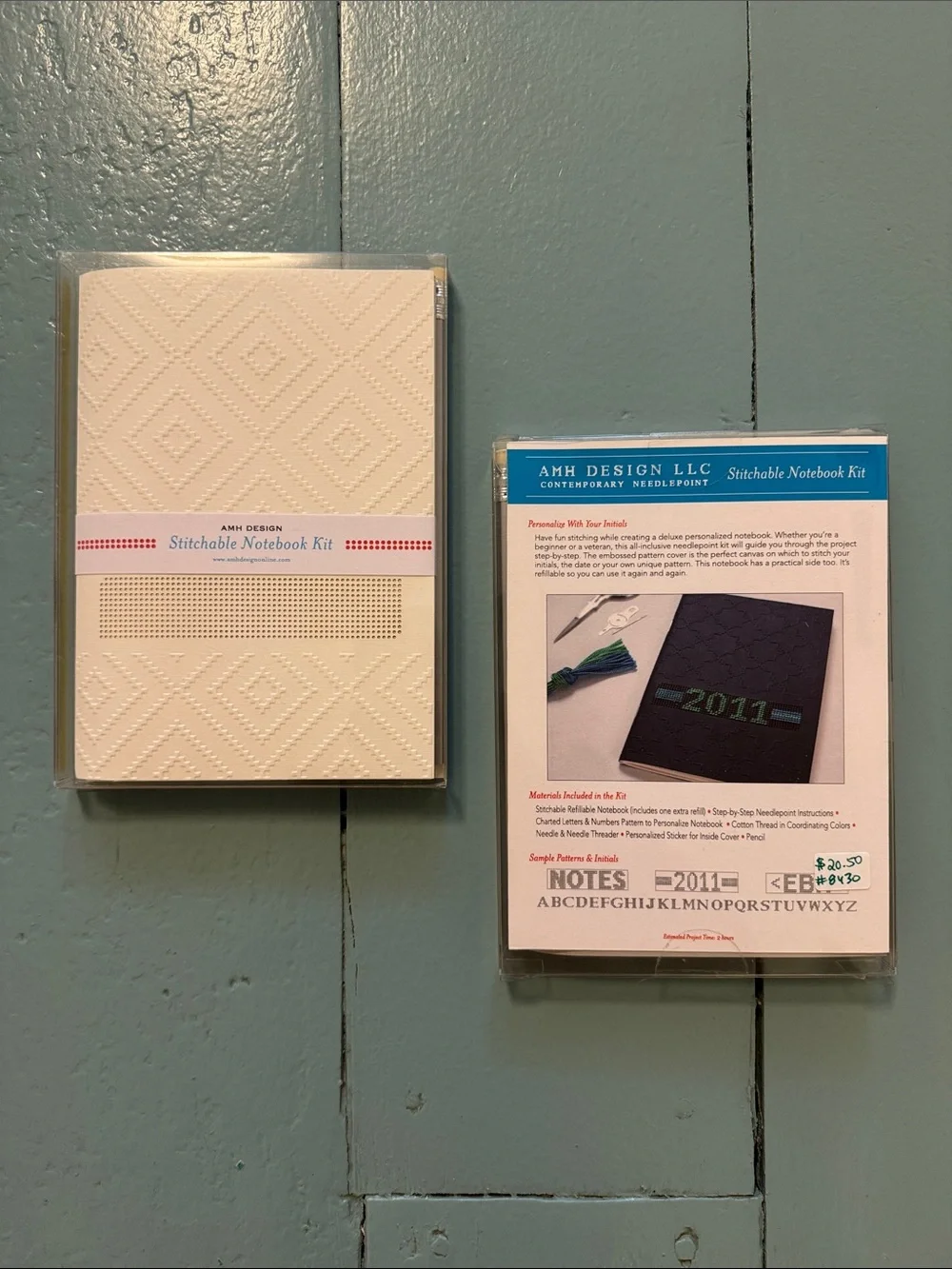 Stitchable Notebook Kit - Picture 1 of 3